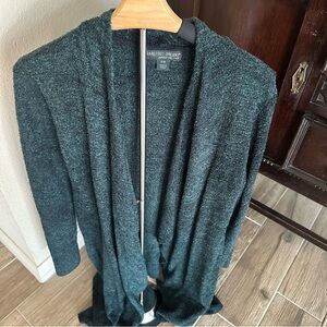 Barefoot Dreams Black Knit Sweater sz S/M.